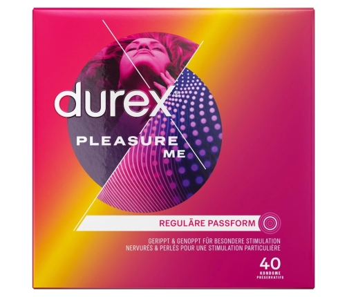 Durex Pleasure Me x 40