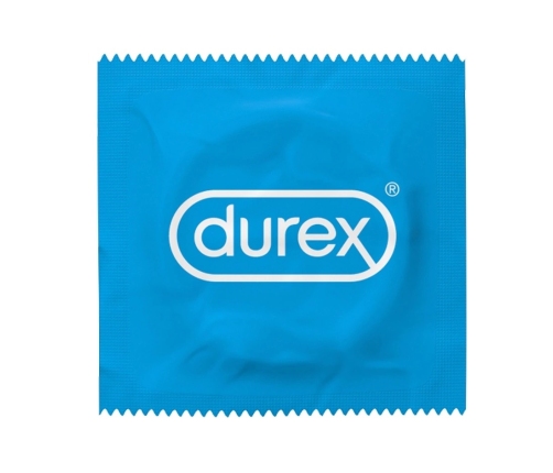 Durex Regular 6-Pack Natural Latex Transparent Condoms 56mm