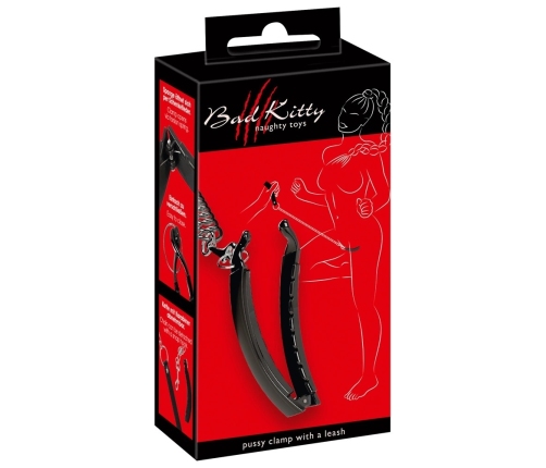 BK Pussy clamp with a leash