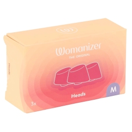 Womanizer W-Heads 3-Pack Lilac M - Replacement Stimulation Heads Medium