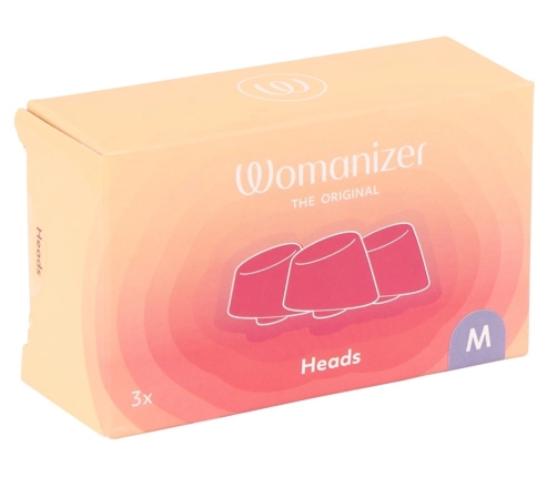 Womanizer W-Heads 3-Pack Lilac M - Replacement Stimulation Heads Medium