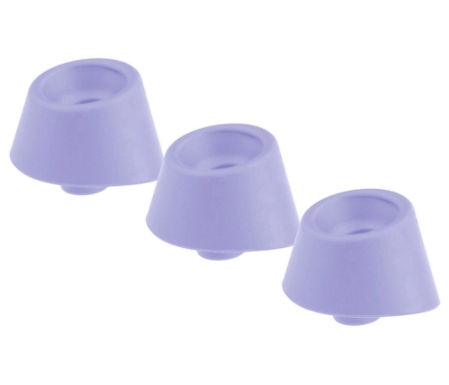 Womanizer W-Heads 3-Pack Lilac M - Replacement Stimulation Heads Medium