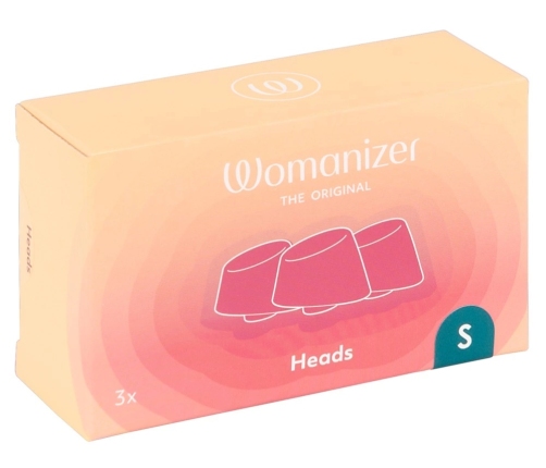 Womanizer W-Heads 3x S Replacement Stimulation Head Set Petrol S