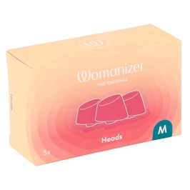 Womanizer W-Heads 3-Pack M Petrol - Replacement Stimulation Heads