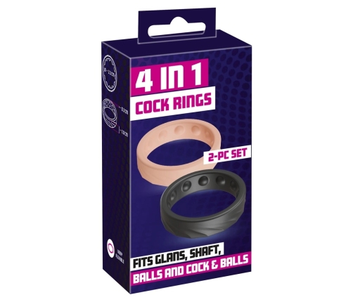 2-pc glans ring set