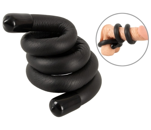BK bendable cock & ball ring