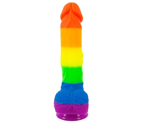 You2Toys PRIDE! Rainbow Silicone Model with Suction Cup 21 cm