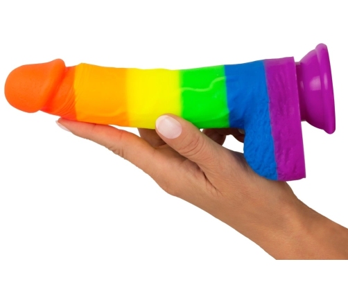 You2Toys PRIDE! Rainbow Silicone Model with Suction Cup 21 cm