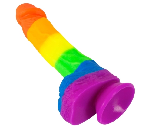 You2Toys PRIDE! Rainbow Silicone Model with Suction Cup 21 cm
