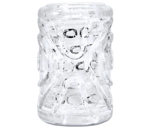 The Handy Mermaid Sleeve Coral - Rękaw wymienny spiralny, 8 cm, TPE