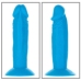 Addiction Silly Willy Mini Display Set - 12 Silicone Color Models, 8.4 cm