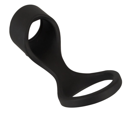 Erecto Liquid Silicone Performance Sleeve with Dual Support Rings, 8cm