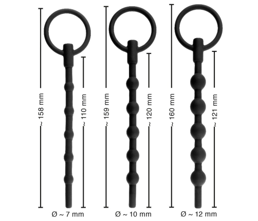 You2Toys Silicone Dilator Set 3pcs Flexible Urethral Training System