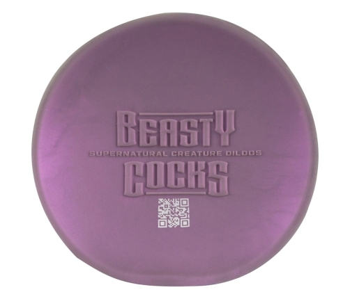 Beasty Cocks Alien Phallus Liquid Silicone Intimate Machine 21 cm Metallic