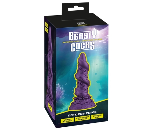 You2Toys Beasty Cocks Octopus Prime Metallic Silicone Model 20.2 cm