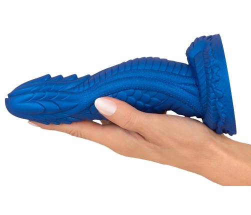 Beasty Cocks Symbiont Tease Liquid Silicone Model, Metallic, 19.8 cm