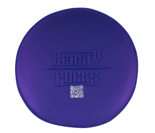 Beasty Cocks Demon of Desire Liquid Silicone Intimate Model 22.5 cm Metallic