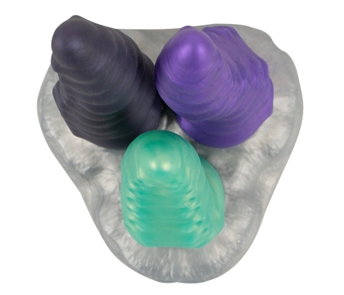 You2Toys Beasty Cocks Triple Tentacle Silicone Fantasy Model 22cm