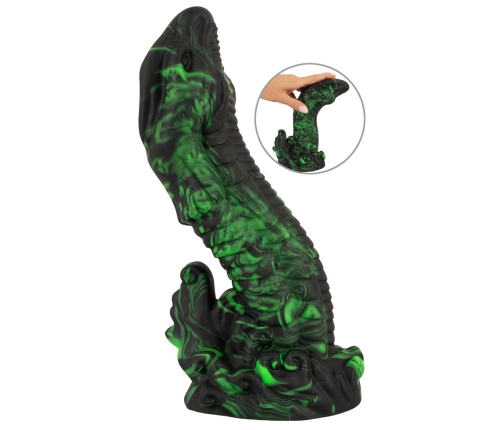 Beasty Cocks Lizard Peak Liquid Silicone Model with Suction Cup 22cm
