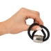 Rebel Heavy Rope Double Silicone Adjustable Strap with Metal Weight Black