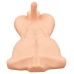 Realistixxx Deluxe Man Anatomical Torso, Naturskin Material, 52 cm