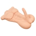 Realistixxx Deluxe Man Anatomical Torso, Naturskin Material, 52 cm