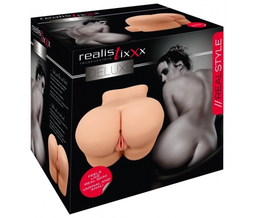 Realistixxx Deluxe Anatomical Torso Intimate Machine Natureskin 8.5kg