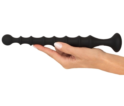You2Toys Magic Anal Wand No. 2 - Flexible Silicone Black Beaded Model