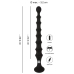 You2Toys Magic Anal Wand No. 2 - Flexible Silicone Black Beaded Model