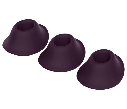 Womanizer Next Replacement Heads Size M Dark Purple 3-Pack