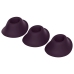 Womanizer Next Replacement Heads Size M Dark Purple 3-Pack