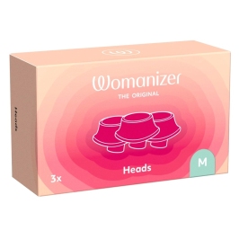 Womanizer Next Replacement Heads M 3-Pack Silicone Sage Green