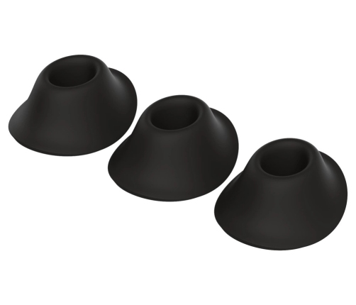 Womanizer Next Interchangeable Silicone Head Black M (3 pcs)