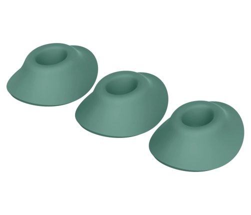 Womanizer Next Replacement Heads Size S, Set of 3, Silicone, White