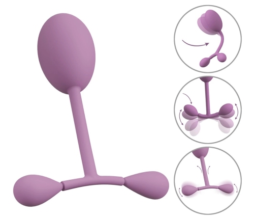 You2Toys Pelvic Fitness Trainer with Dynamic Ball System, 78g, Silicone