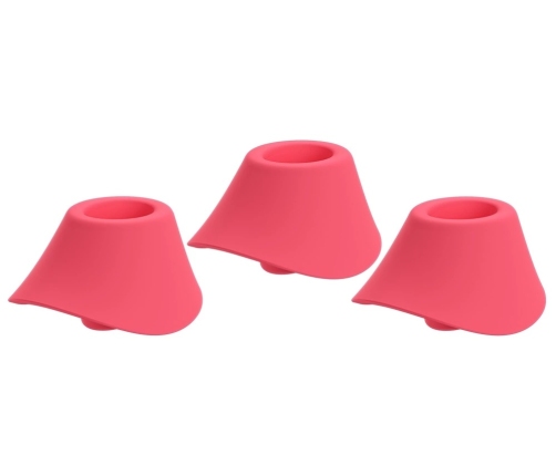Womanizer W-Heads Set M - Replacement Silicone Attachments 3-Pack