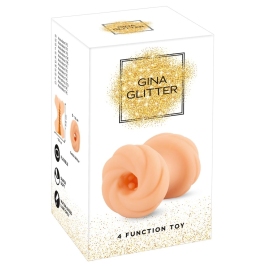 Eigenlabel Grossokunde Gina Glitter 4in1 Multi-Functional Intimate System, Transparent, 7 cm