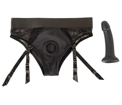 You2Toys Your Strap-On Set - Black Briefs with Adjustable Straps & Silicone System