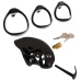 You2Toys Chastity Cage Set with Adjustable Rings and Silicone Insert 7.8 cm