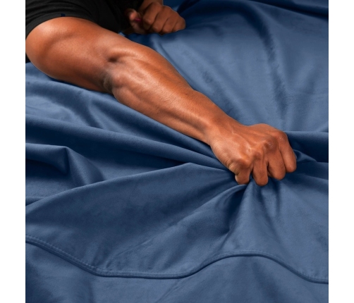 Liberator Fascinator Throw Mini Indigo - Travel-Size Waterproof Blanket 91x66cm