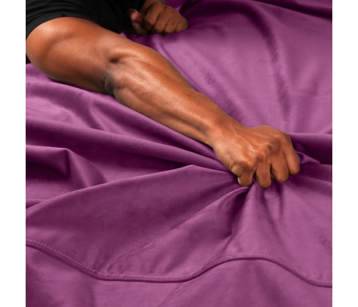Liberator Fascinator Throw Mini Purple - Compact Waterproof Blanket 91x66cm