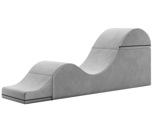 Liberator Aria Flip Chaise Grey - Ergonomic Foldable Lounge Seat