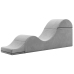 Liberator Aria Flip Chaise Grey - Ergonomic Foldable Lounge Seat
