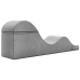 Liberator Aria Flip Chaise Grey - Ergonomic Foldable Lounge Seat