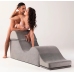 Liberator Aria Flip Chaise Grey - Ergonomic Foldable Lounge Seat