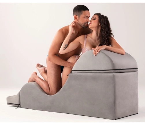 Liberator Aria Flip Chaise Grey - Ergonomic Foldable Lounge Seat