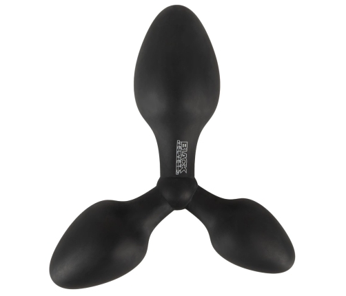 Black Velvets Training System Triple Silicone Plug Set S-M-L Black