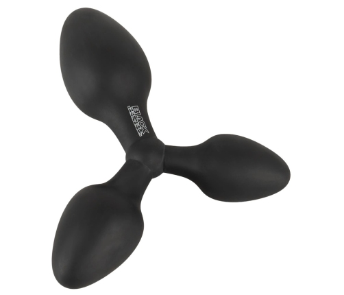 Black Velvets Training System Triple Silicone Plug Set S-M-L Black
