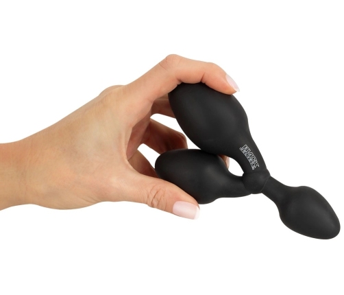 Black Velvets Training System Triple Silicone Plug Set S-M-L Black