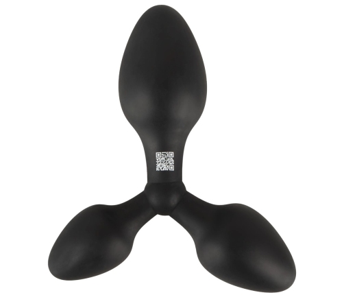 Black Velvets Training System Triple Silicone Plug Set S-M-L Black